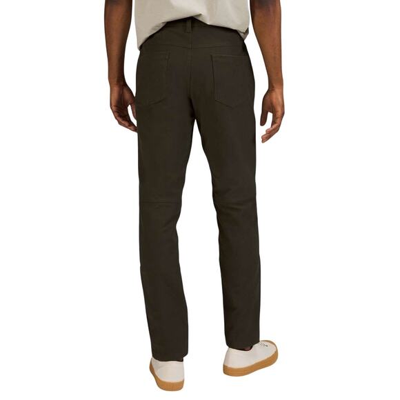 Lululemon ABC Slim-Fit Pant Utilitech Dark Olive Men's Size 32 x 31 EUC - Picture 2 of 12